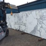 offloading book matched slabs